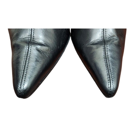 Gucci by Tom Ford S/S 2002 Bamboo Ankle Boots stretch leather bamboo heel bootie - Picture 9 of 15